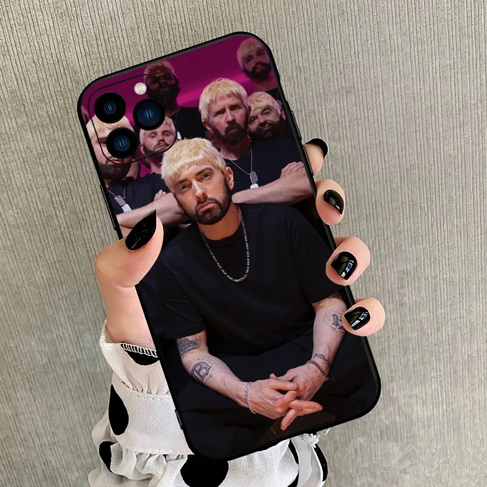 Rapper Eminem The Death of Slim Shady Phone Case For iPhone 8 11 12 13 14 15 Mini X XR XS PRO MAX Plus Cover