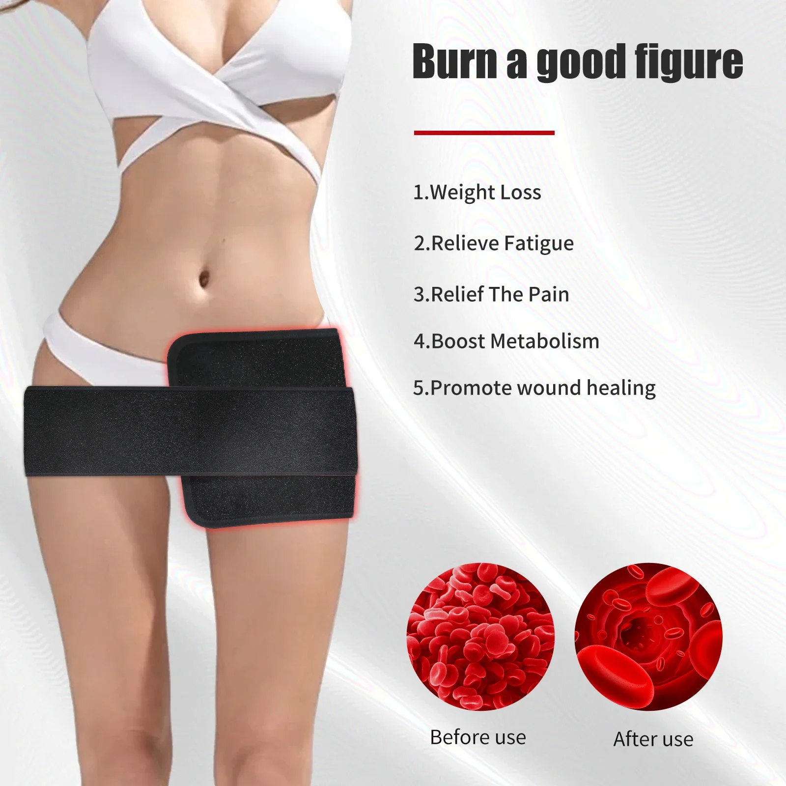 MEETU infra red light led therapy red light therapy wrap for legs