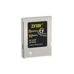 ZITAY CFexpress Type B Card to NVME M.2 2230 SSD Adapter Compatible with Nikon Z6 Z7 Z9 Canon RC R5 R5C Panasonic GH6