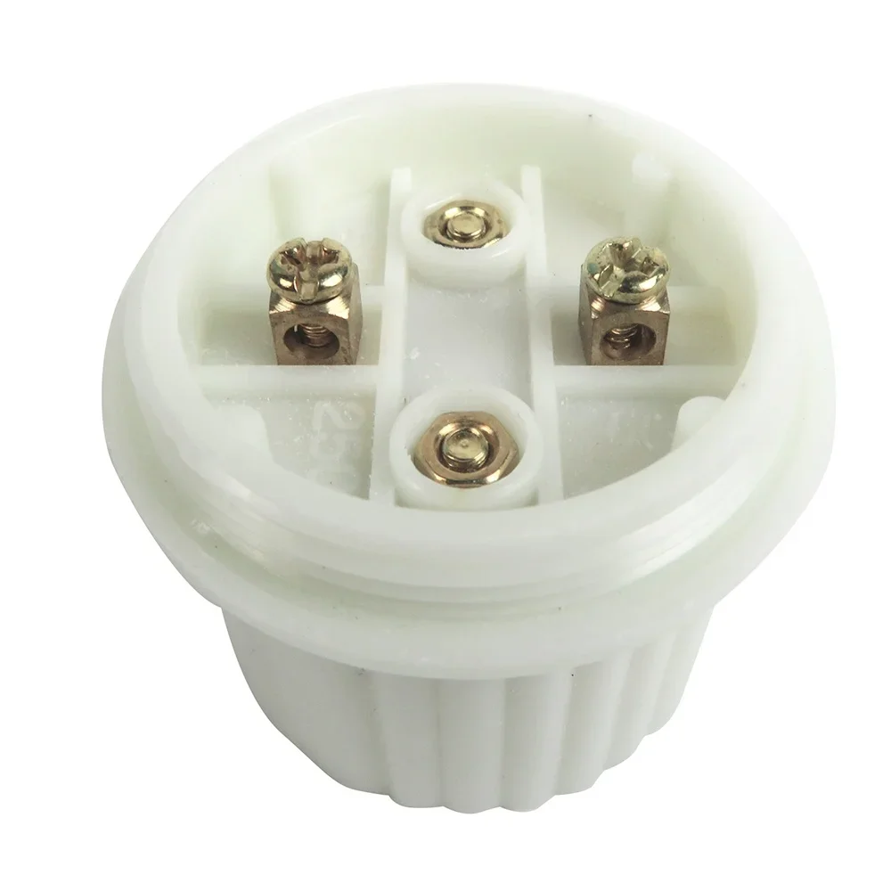 E27 Heat Light Bulb Lamp Socket Holder Porcelain Straight Glazed Ceramic Hot