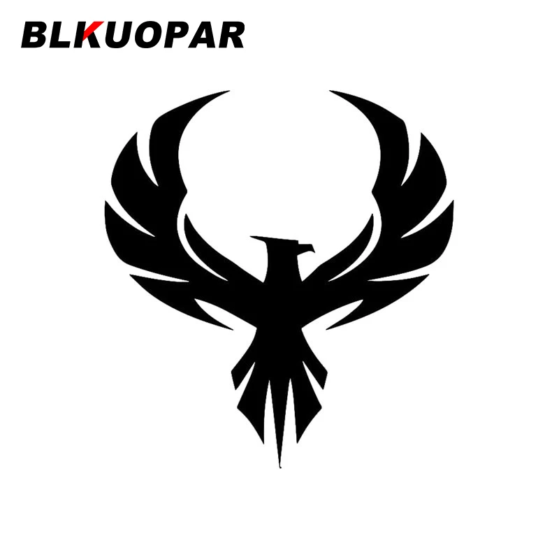 BLKUOPAR Phoenix Bird Funny Car Stickers Creative Vinyl Decal JDM Personality Waterproof Occlusion Scratch Graphics Car Lable