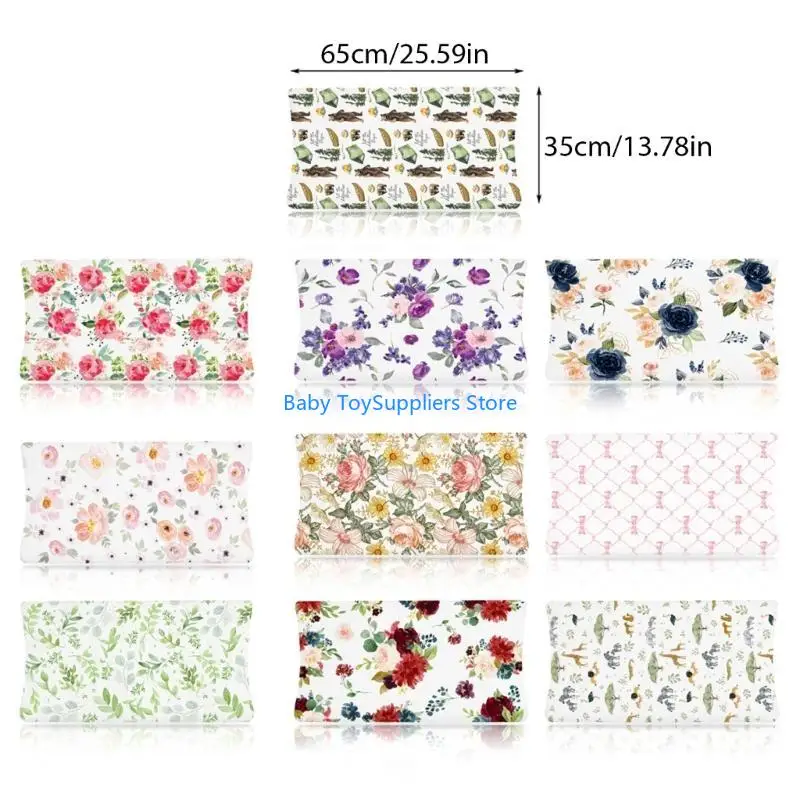 R1WF Comfortable Infant Massage Mat Cover Nursery Essential Baby Changing Pad Cover Elasticized For Standard Changing Tables