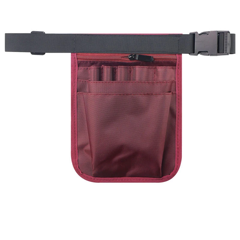 Nursing Adjustable Waist Bag Nurse Tool Storage Bag Hairstylist Makeup Technician Tool Storage Waist Bag