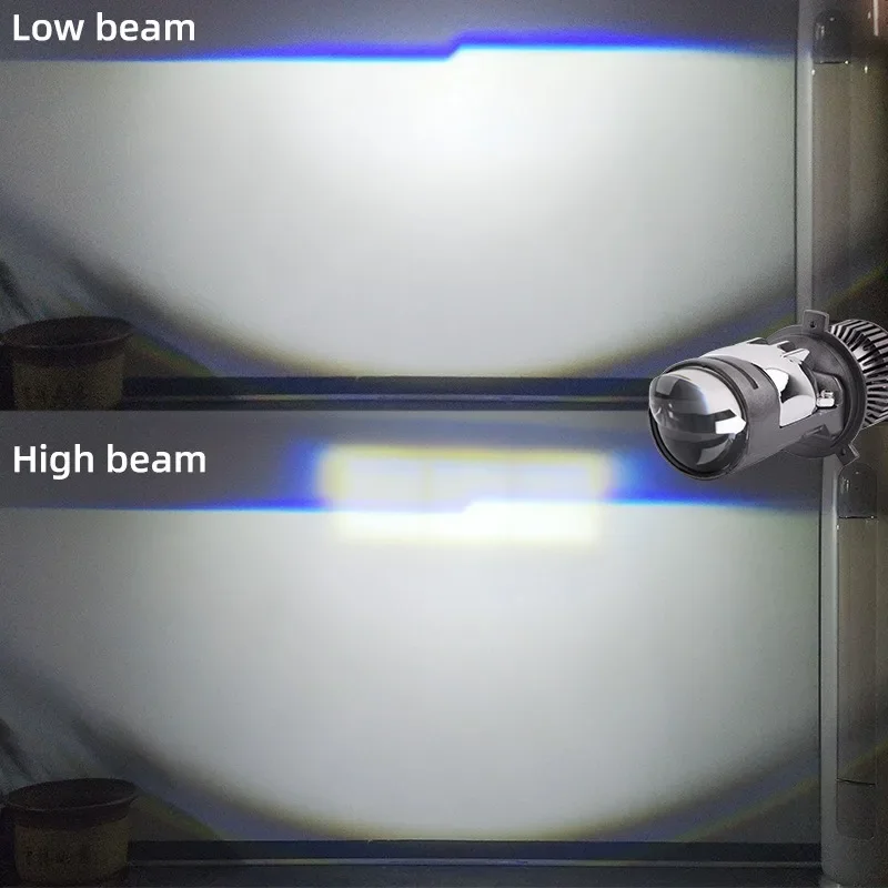 Choose H4 Bi-LED Projector Lens for Left-Hand Drive (LHD) or Right-Hand Drive (RHD) Vehicles