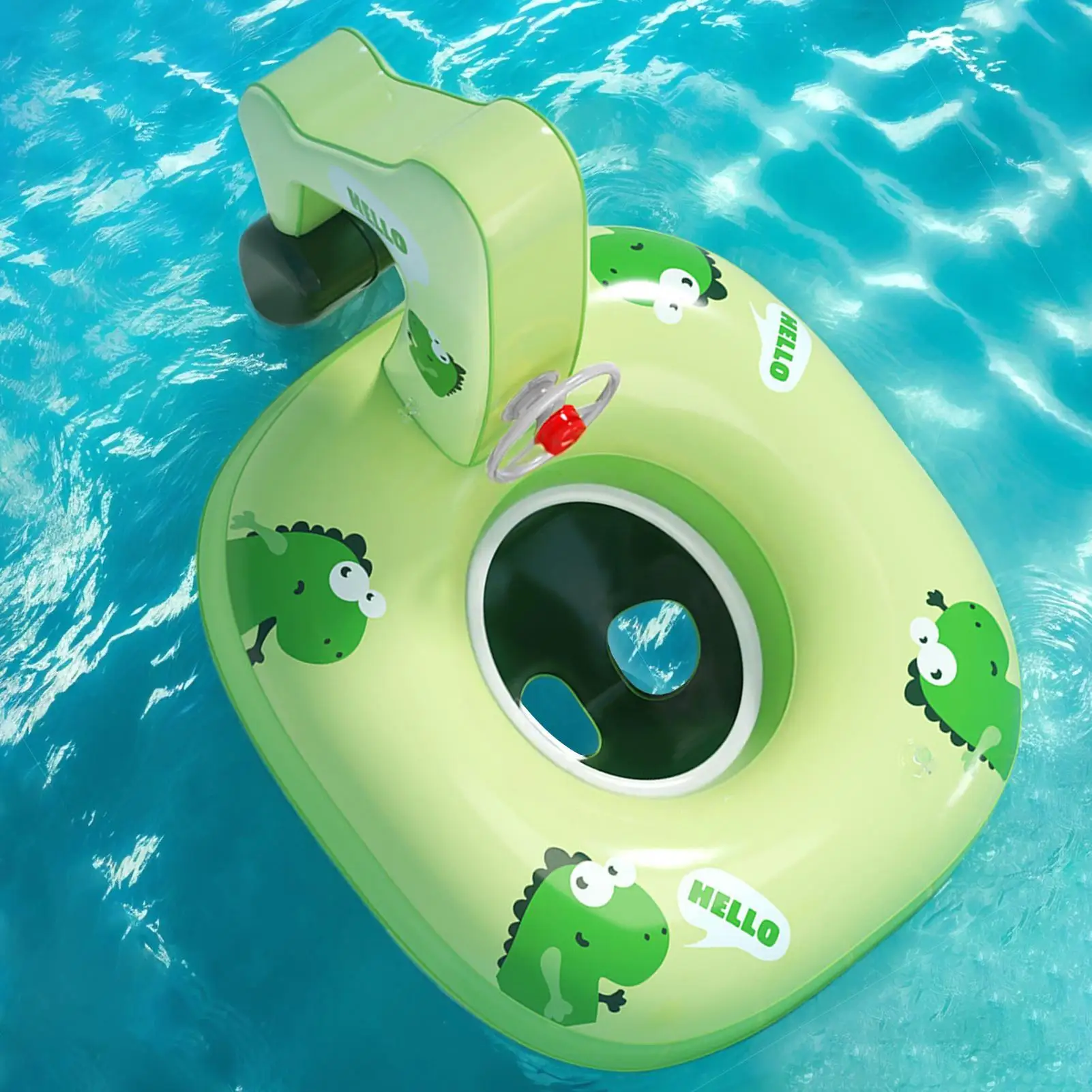 

Excavator Shape Inflatable Swimming Ring Floats Water Lounger Raft Bed Mat Pad Toys Outdoor Swimming Circles Pool Exclusive Seat