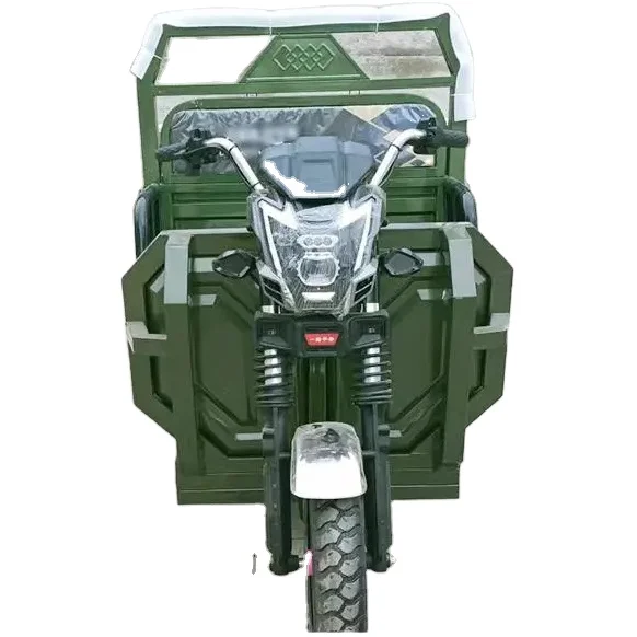 Hydraulic Dump Motorized Tricycle 300cc Cargo Tricycle Freight Tricycle Cargo Truck for Factory Agricultural