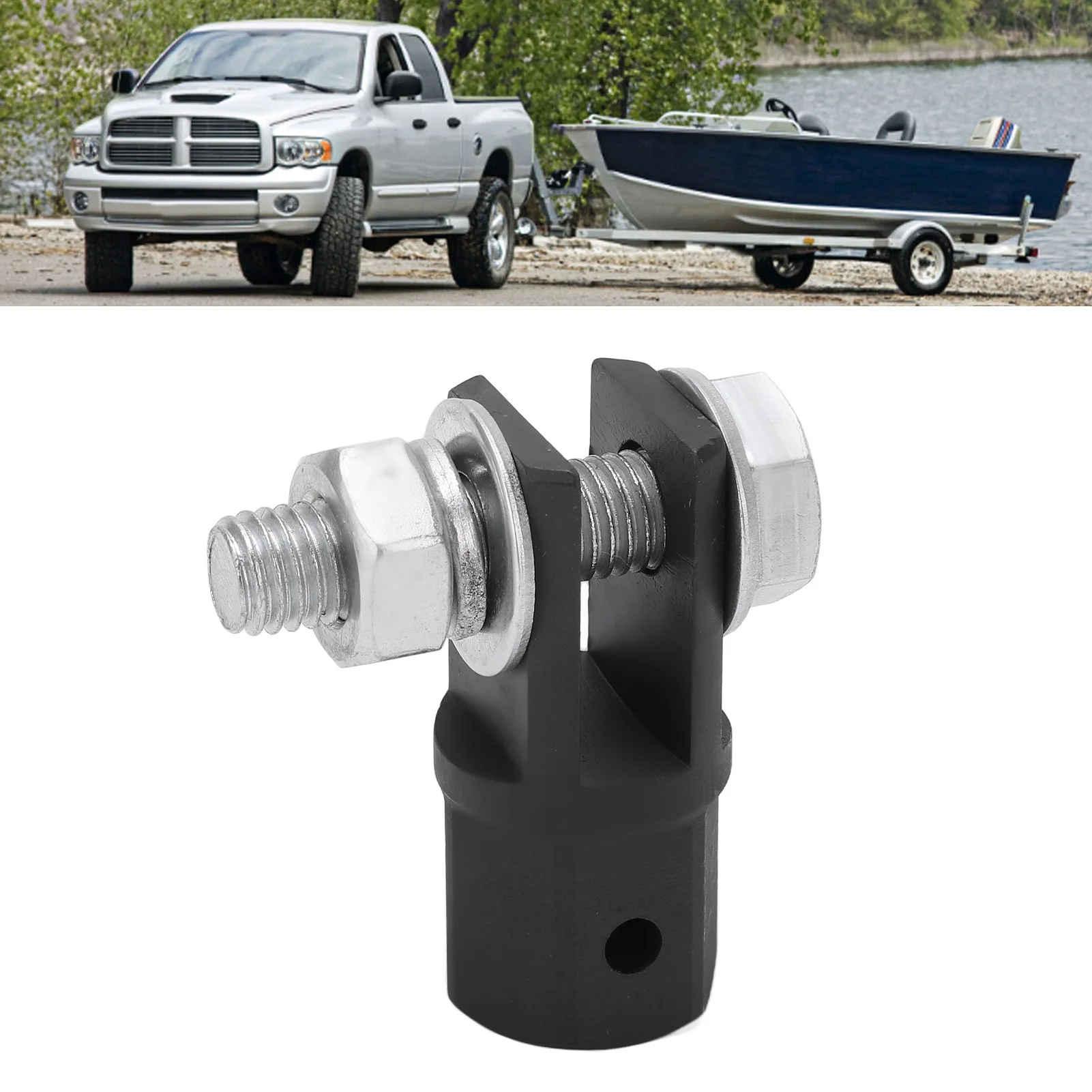 

Адаптер ножничного домкрата, высокая прочность для использования с приводной ключом 1/2 дюйма, адаптер ножничного домкрата для прицепа на колесах автомобиля