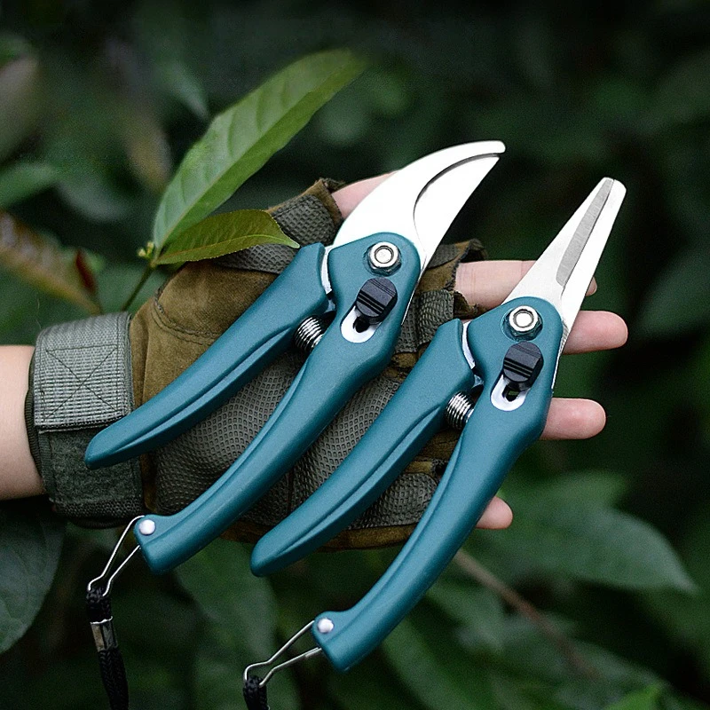 

Horticultural Pruning Branch Scissors Stainless Steel Floral Scissors Flower Cutting Branch Garden Bonsai Tools