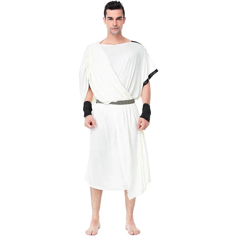 

Cosplay Ancient Greek Roman Gladiator Costume Sets Adult Men Women Halloween Carnival Dress Up Party Roman Solider Fancy Dress