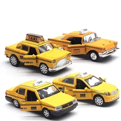 Lada samara miniature metal auto model 1:32 mini yellow ford Dodge vaz oyuncak model taxi car children boys classic toys gift