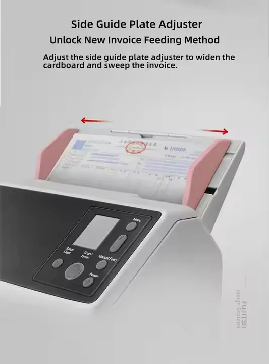 Fujitsu Fi-8190 Network Scanner Automatic Double-Sided Continuous Scanning Color HD Document Book Scanner for A3 A5 Paper Sizes view 5