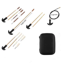 Kit de limpieza táctica de armas de fuego con cepillos y accesorios