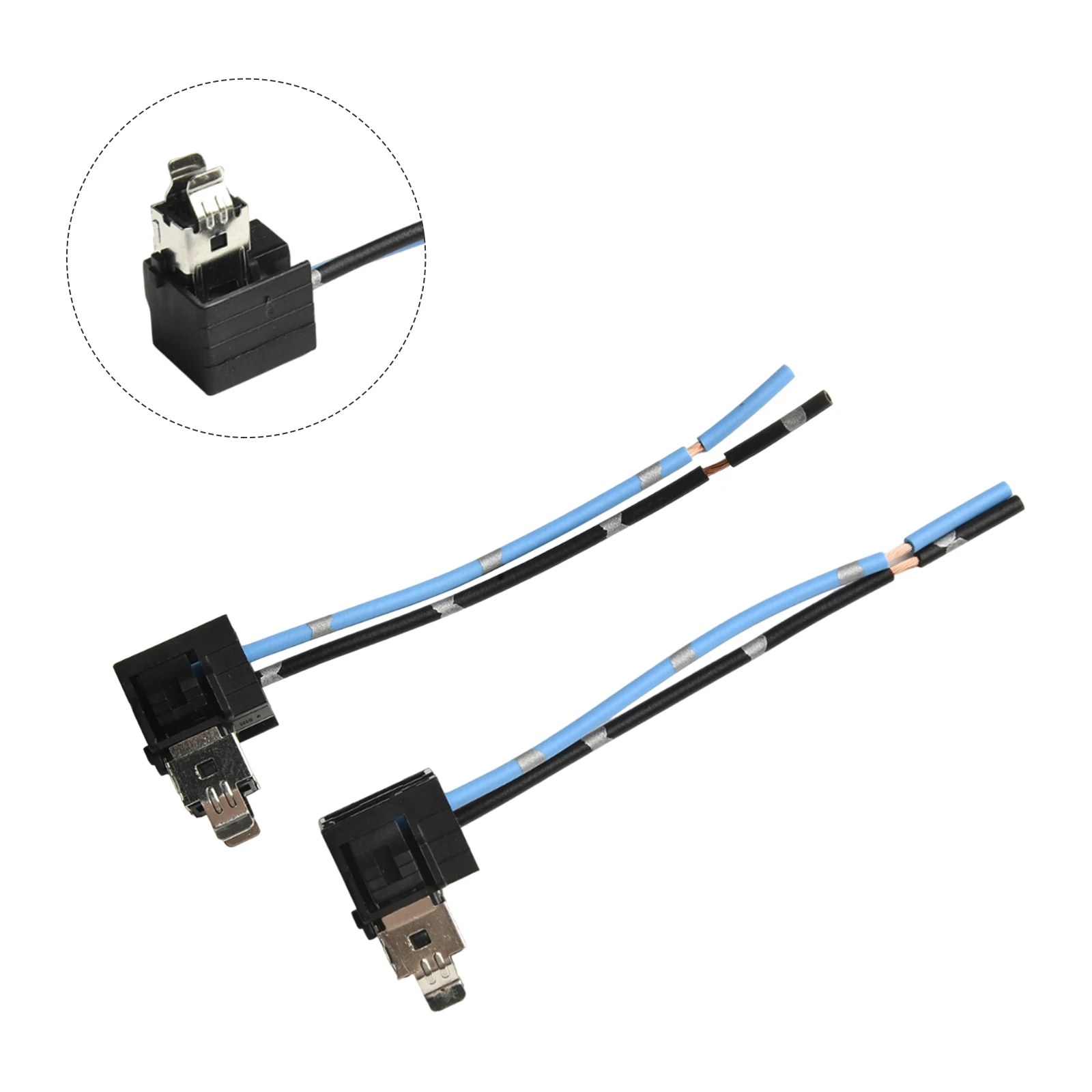 

H1 Жгут проводов фар Разъем автомобильных фар Освещение автомобиля Обновление фар автомобиля АБС-пластик Стабильная производительность