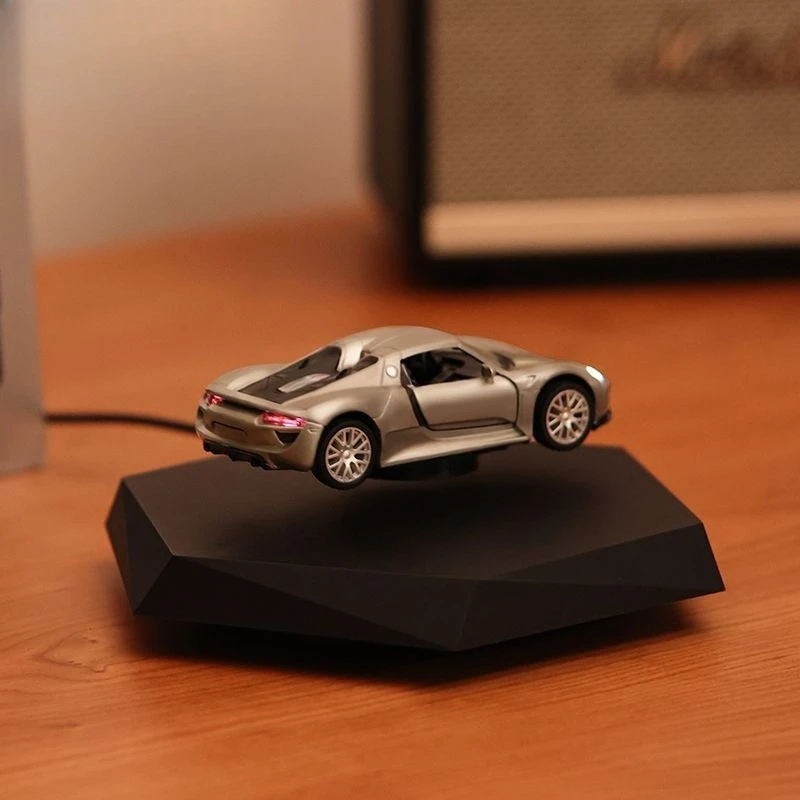 Maglev Car Model: Black Technology Trend Ornament Birthday, Valentine's Day