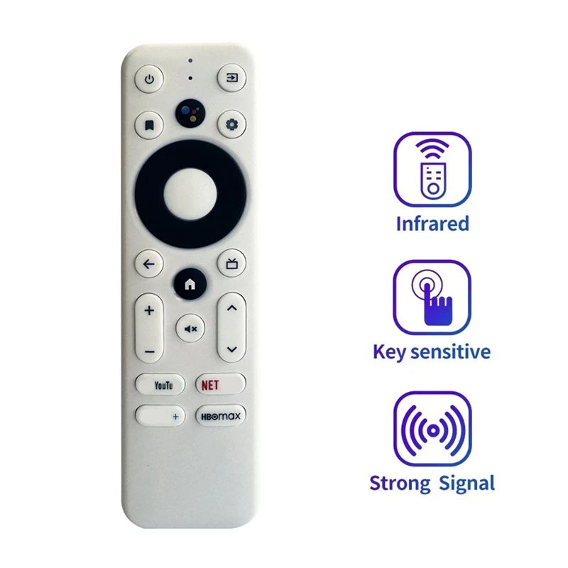 Upgraded Replace Voice Remote Control For MECOOL KM2 KM2 PLUS ONN Android 4K UHD TV Box Bluetooth Voice Remote