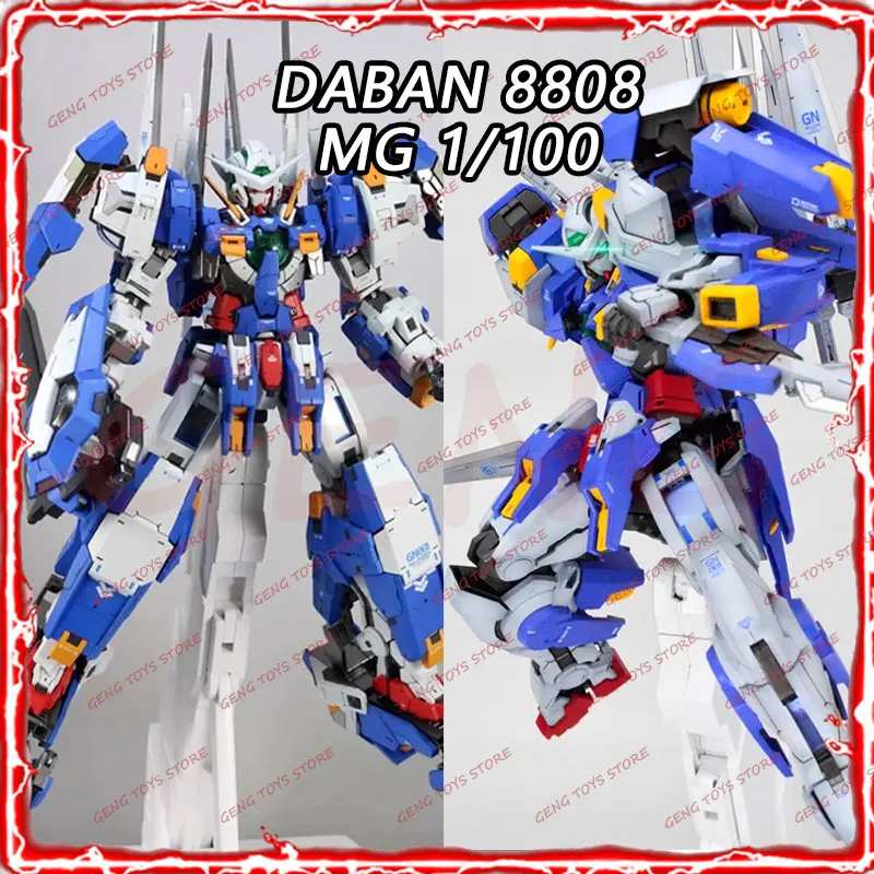 

In Stock DABAN 8808 MG 1/100 Avalanche Exia Gn-001 HS-A01 MB Style Assembly Model Kits Anime Action Figure Robot Plastic Toys