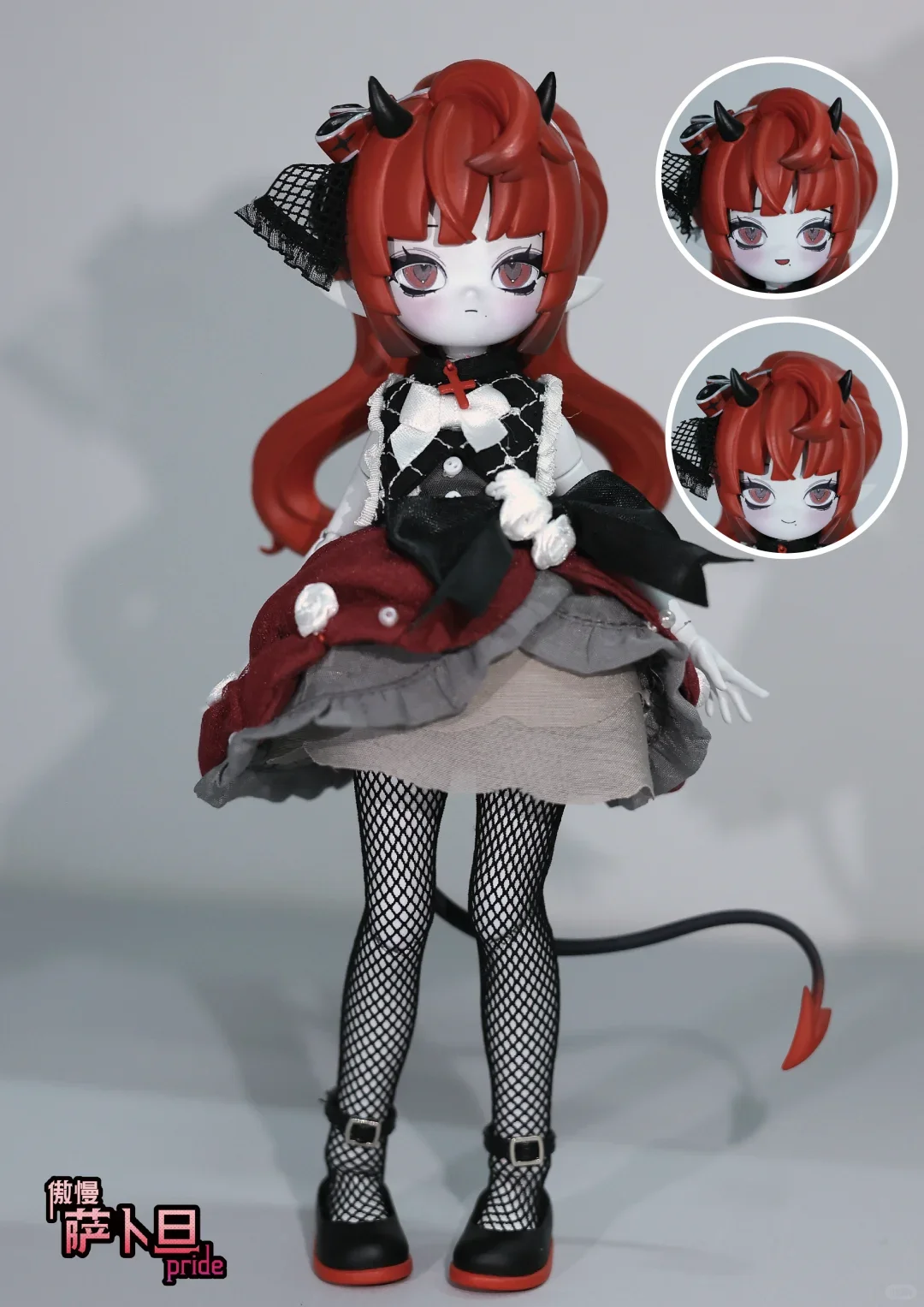 Pre-ขาย Cooze Devil'S Horns Series 1/8 Bjd กล่องตาบอดเคลื่อนย้ายได้ตุ๊กตาเครื่องประดับประณีตของเล่น Joint Mobility สร้างสรรค์เด็กของขวัญ