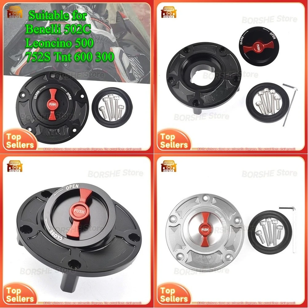 2026 مناسبة لبينيلي 502C ليونسينو 500 752S Tnt 600 300 نمط السباق غطاء خزان الوقود سريع الإصدار