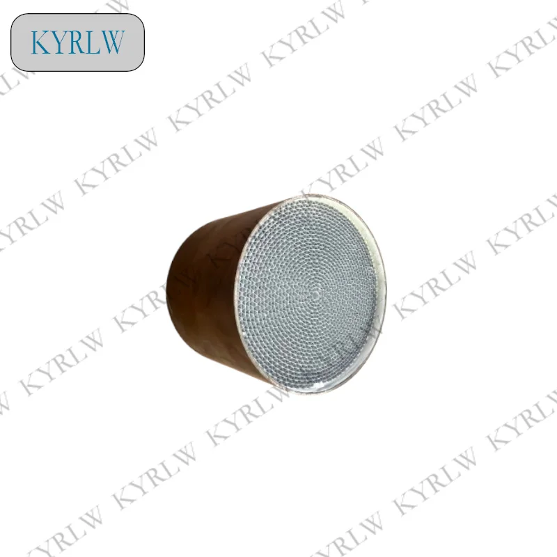 motorcycle exhausts system  42*80mm catalytic converter metal honeycomb substrate motorcycle catalyst