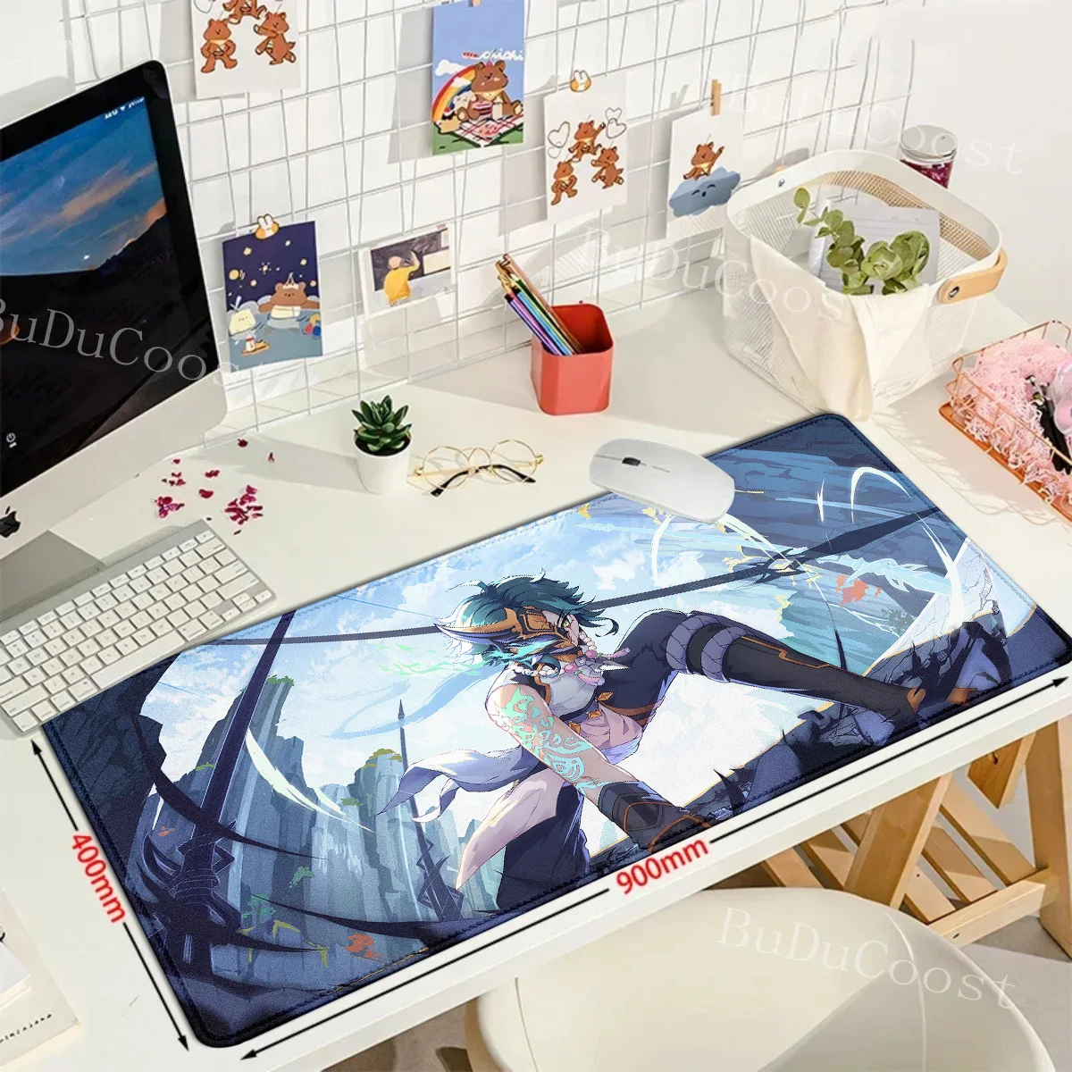 

game Genshin Impact mouse pad Gamer Xiao Mousepads Gaming mousepad Keyboard Mat Large Mouse Pads Big Computer Desk Mats Anime