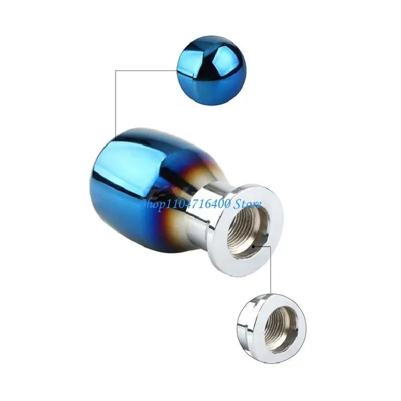 

y1gd Universal Car Gear Shift Knob Shifter Lever Round Ball Gear Shift for Head