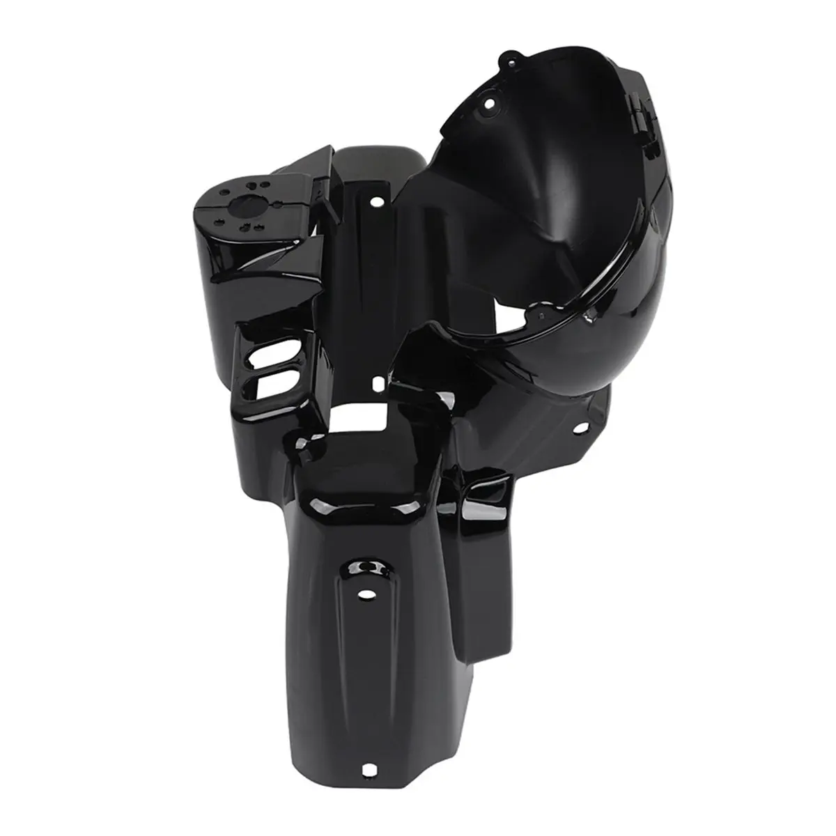 A23Z Motorcycle Front Gauge Housing Cover Kit for Road Glide FLTR Custom FLTRX 1998-2013 Gauge Nacelle Fairing