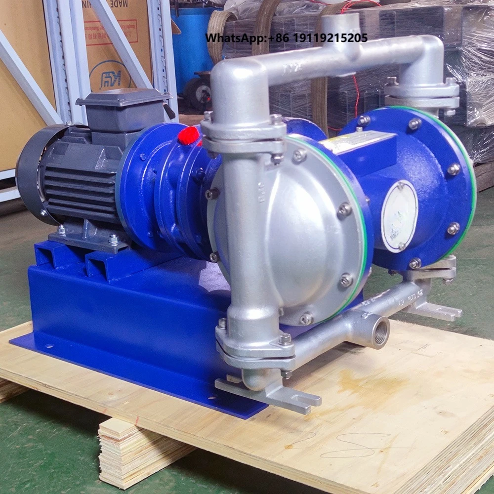 KYD-25Z6Y4FF Stainless Steel Electric Diaphragm Pump for Particles/Mud 0-100 L/Min Flow Rate Low Pressure