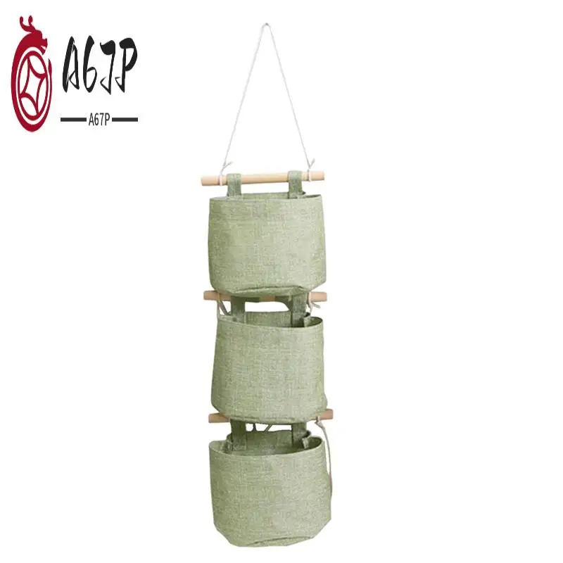 

A67P-Скрытый съемный свободный комбинированный складной моющийся подвесной мешок для хранения для комнаты, ванной комнаты