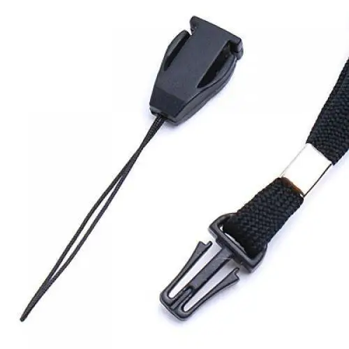 16 Inch Neck Strap/Cord Lanyard for Mp3 MP4 Cell Phone Camera USB Flash Drive ID Card--Black  Accessories