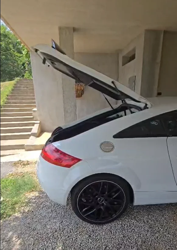 Auto Pop-Up Trunk Struts for Audi TT Mk2 (8J) 2006-2014 |Coupe 470mm Automatic Opening Gas Lift Supports with Springs