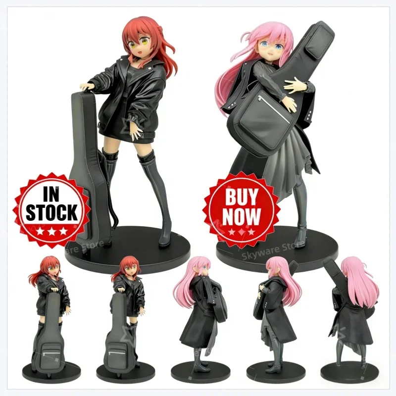 

Горячая распродажа: Аниме-фигурка Bocchi The Rock — Гото Хитори и Кита Икуё, обнимающиеся, коллекционная модель, игрушка, украшение, подарок для детей