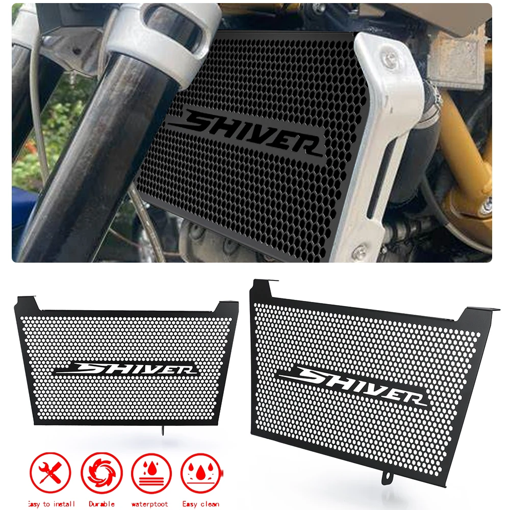 Motorcycle Radiator Grille Cover Guard For Aprilia Shiver SL 750 2007-2017 SHIVER 900 2018-2023 2022 2021 Protection Protetor