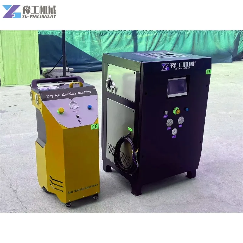 

Industrial Dry Ice Making Machine Dry Ice Cleaning Machine Maker Co2 Automatic Dry Ice Machine Cars Engine Cleaning Equipment