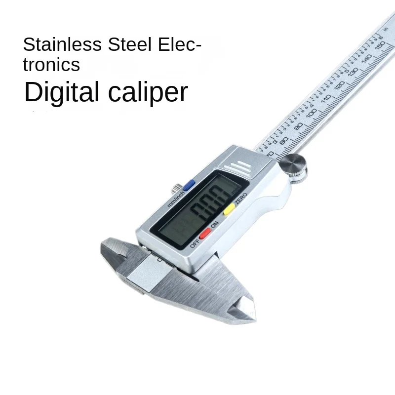 

Electronic Digital Display High-Precision 0-150mm Stainless Steel Vernier Caliper Штангенциркуль Digital Caliper 버니어캘리퍼스 Vernier