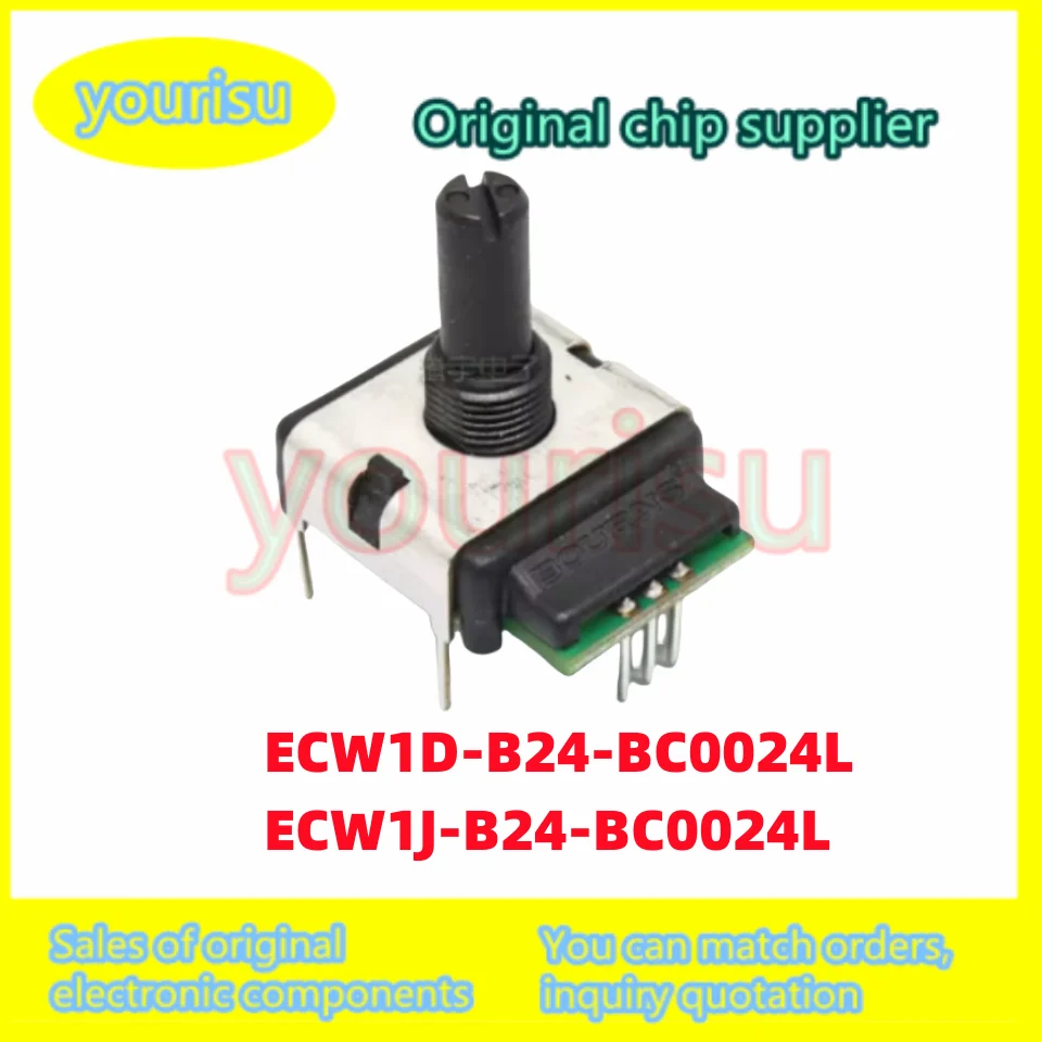 1Pcs/Lot original  ECW1D-B24-BC0024L ECW1J-B24-BC0024L incremental contact encoder 10V 24 pulse positioning shaft length 19MM