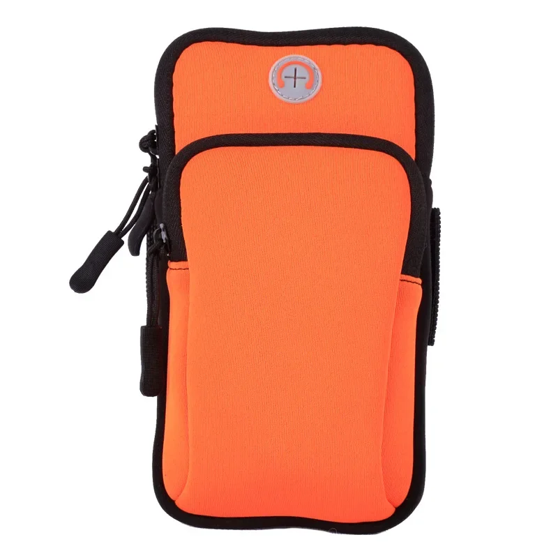 Bolsa deportiva para brazo para correr, bolsa para brazalete de Fitness, bolsa para correr, soporte para teléfono móvil, cinturón, funda para gimnasio para teléfono inteligente de 6"