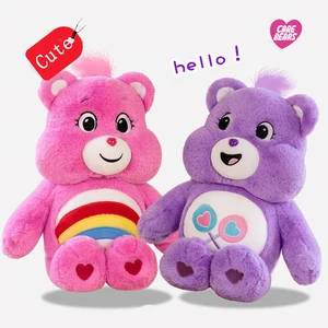 Miniso-plush plush Bear Rainbow Bear, Girl Sleeping Companion, Baby, Children's Pink Toys, 40 cm birthday gift 8 Main Teddy Bear Sales - №8