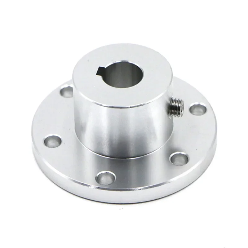 Flange Coupling High-strength aluminum alloy Omni wheel diameter 5 6 8 10mm 12 14 15 16 18 mm keyway coupling