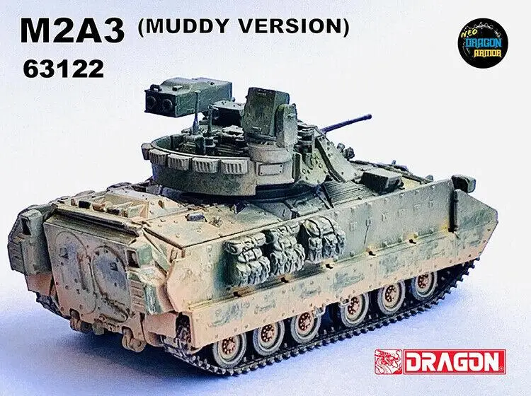 

Dragon 63122 1/72 M2A3 IFV Infantry Fighting Vehicle Armor Tank ABS Plastic Model Kit