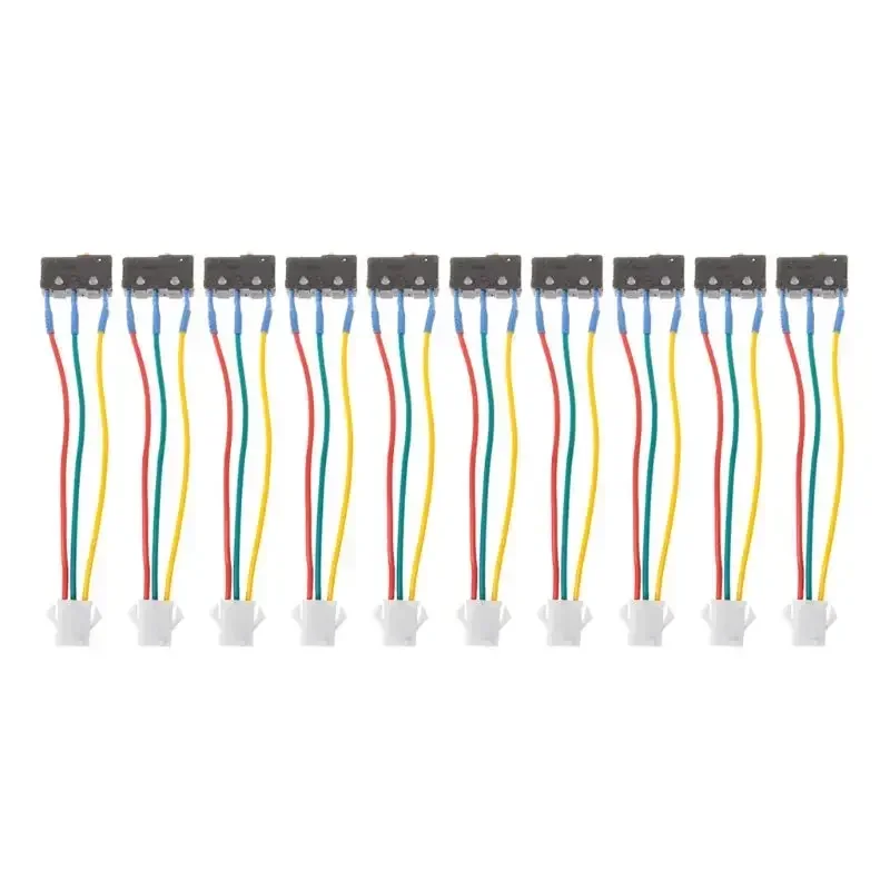 10pcs Gas Water Heater Micro Switch Three Wires Small On-off Control Without Splinter A6HB