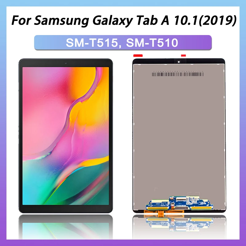 

New T515 LCD Replacment 10.1" For Samsung Tab A 10.1(2019) WIFI SM-T510 LTE SM-T515 LCD Display Touch Screen Assembly