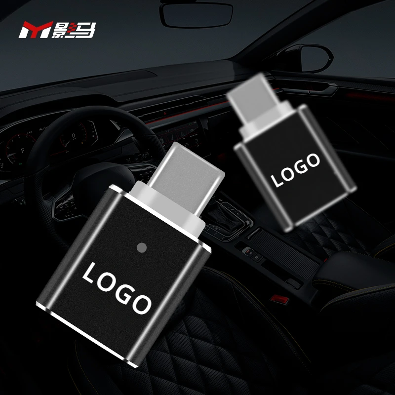 Per Vw CC Lamando L Tour ID3/4/6 Sagitar Magotan TypeC a USB adapter Car fast charge