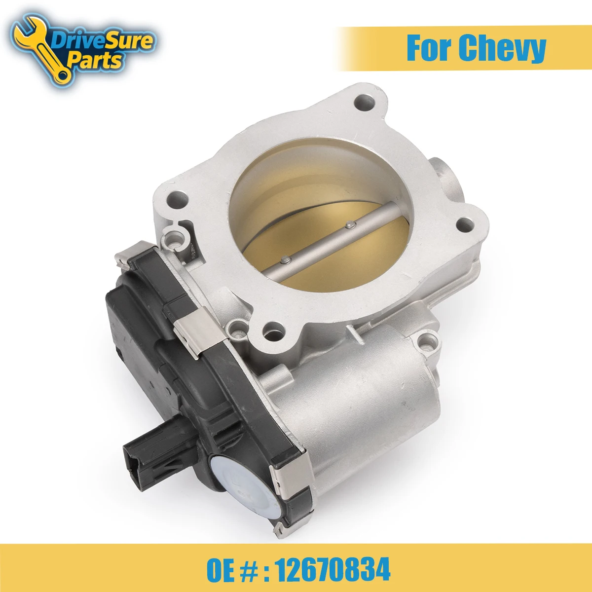 

12670834 1PC Throttle Body For Chevy Impala Malibu Equinox Captiva Sport GMC Terrain Buick Lacrosse Regal Verano 2.4L L4 Engine