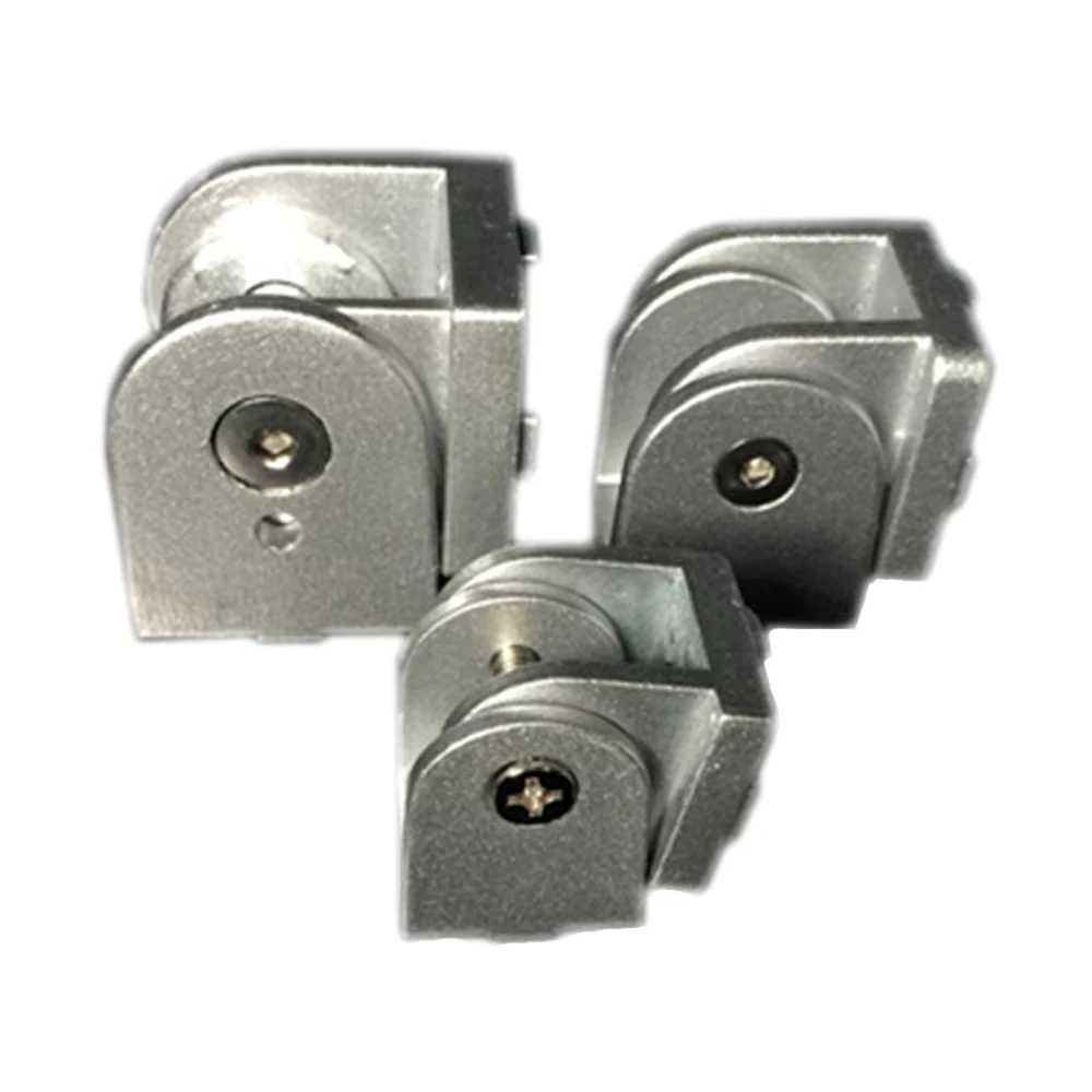 

1PC 2020/3030/4040 Zinc Alloy Hinge Industrial Aluminum Adjustment Angle Connector for 20 30 40 Series Aluminum profiles