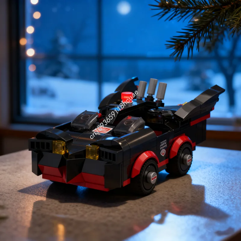 

202pcs MOC Batmobile Freestyleed Model Building Blocks Construction Assemble DIY Creative Idea Kids Christmas Gift Toys Birthday