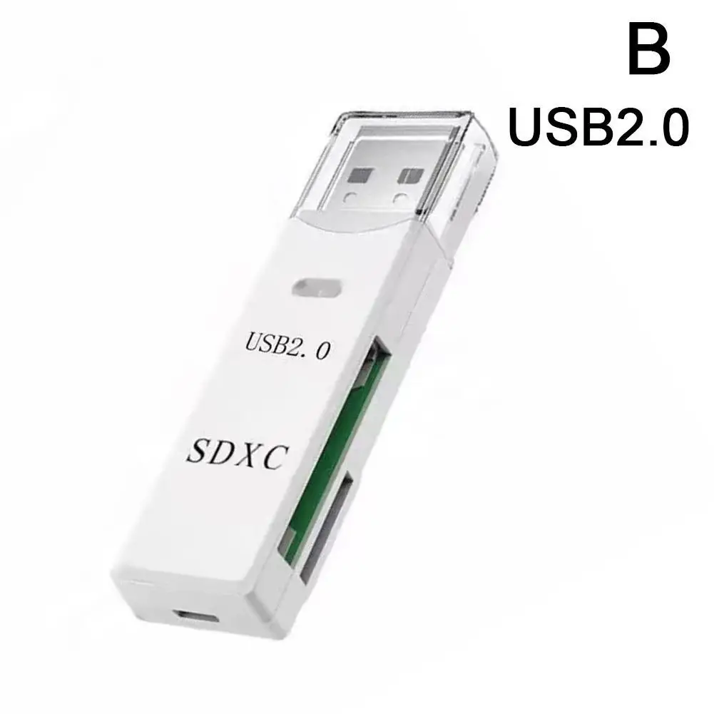 Adaptateur de lecteur de carte mémoire USB 3.0, adaptateur de lecture de carte mémoire USB3.0 vers TF pour carte CF/TF/SD XD/M2/MS C3M6