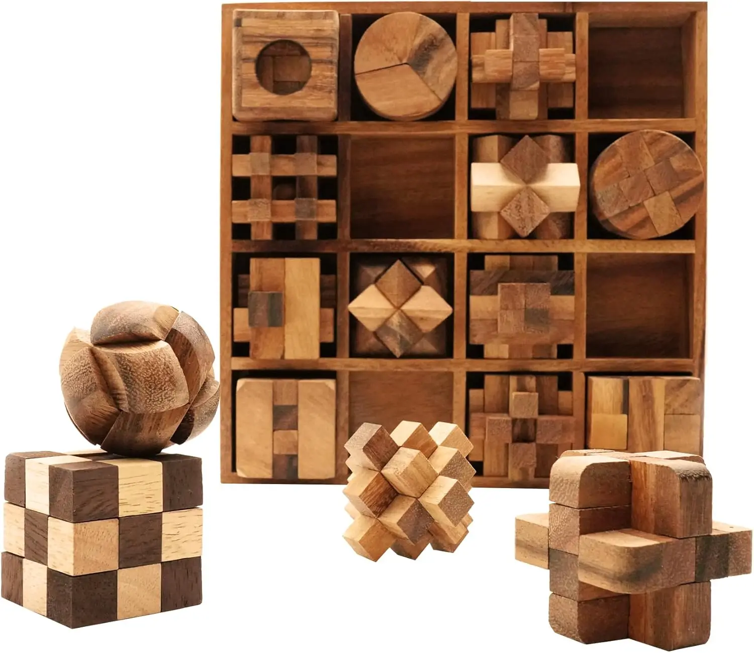 สมอง Teaser เกมสําหรับผู้ใหญ่ Cube ปริศนา Mind Teasers ของเล่นที่ท้าทายเกมสมองของเล่นตกแต่งตารางสํานักงานสําหรับผู้ใหญ่และเด็ก