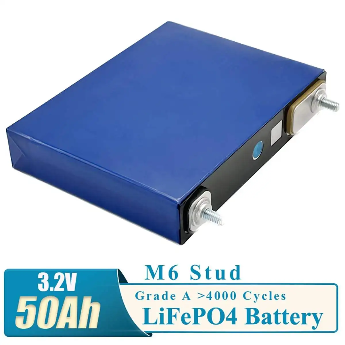 

USA EU CA Stock 4pcs 3.2v 50ah 52ah 54ah BYD LifePO4 High security Cell,6000 Cycles,-20℃~60℃,For DIY Solar Powerwall LSEV AGV