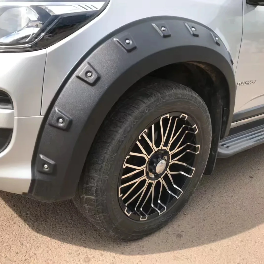 

Factory 4X4 pickup ABS Material Good Quality Auto Wheel Fender Flares For Chevrolet Colorado