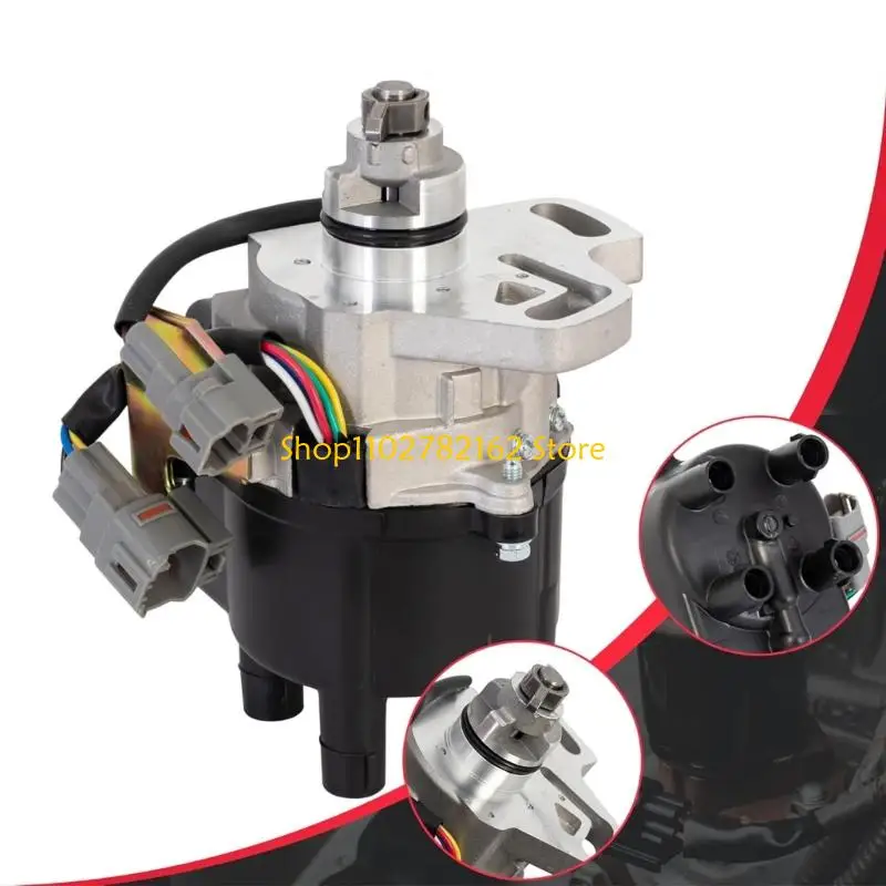 

547B Multiple Point Ignitions Distributor For 4 Cylinders Engines Durablity Aluminum Metal Construction Long Lasting Performa